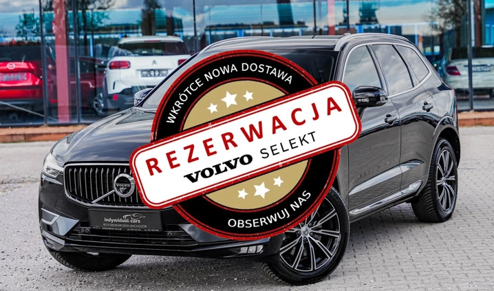 volvo xc 60 Volvo XC 60 cena 115900 przebieg: 121000, rok produkcji 2018 z Żelechów